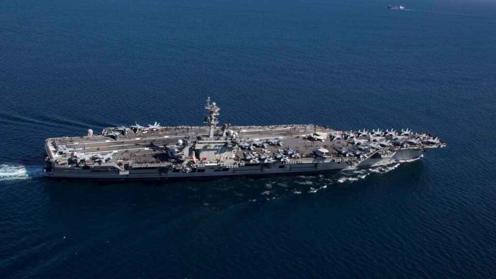 USS Abraham Lincoln on High Alert as US-Iran Tensions Spike; Possible Attack Looms USS Abraham Lincoln