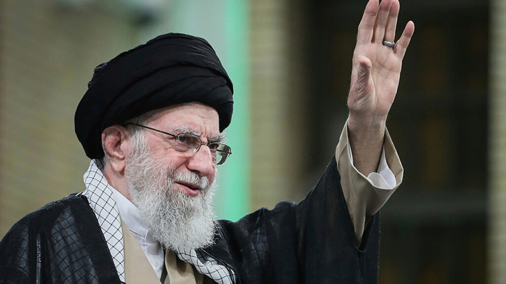 Ayatollah Ali Khamenei.